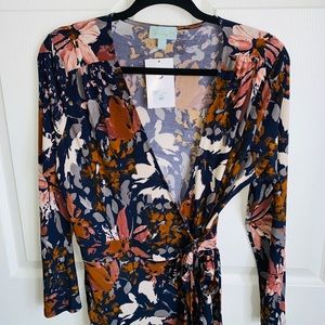 Veronica M Wrap dress NWT